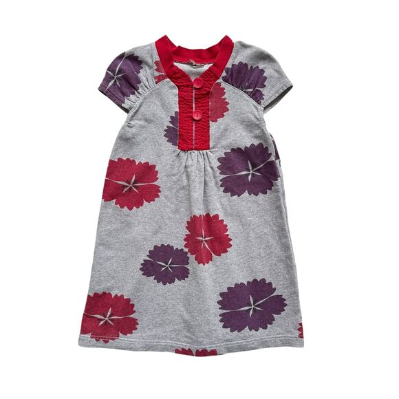 Tea Collection Floral Jersey Dress Size 5 - Picture 1 of 4